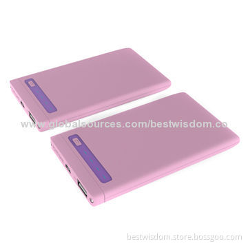 Lithium Polymer Battery, Charger Power Bank, Measures 118x67x10mm